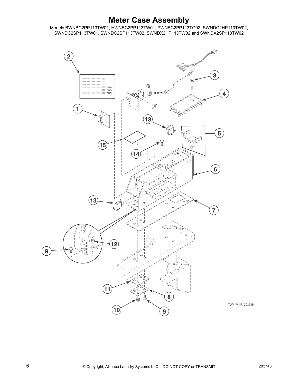 Meter Case Assembly