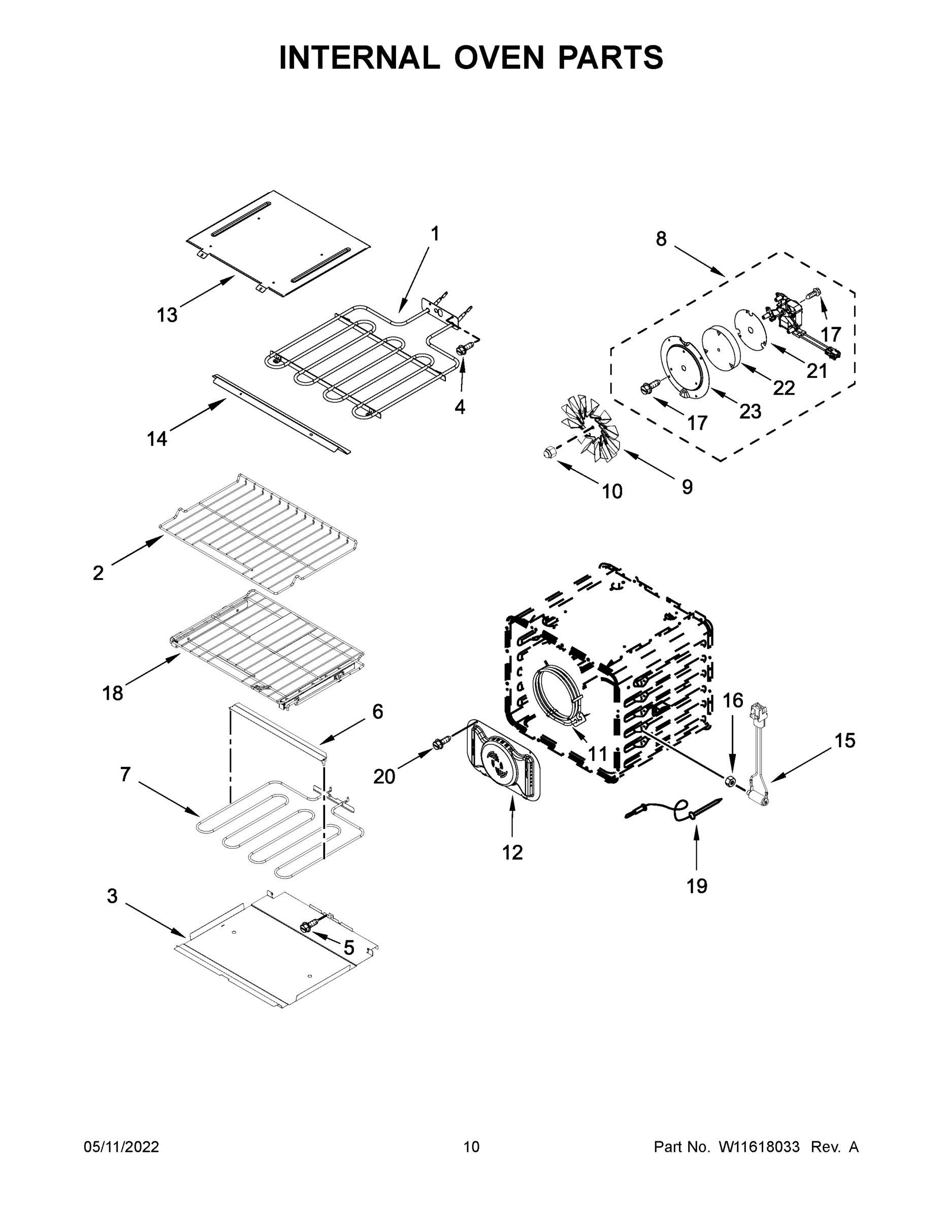 06 - INTERNAL OVEN PARTS