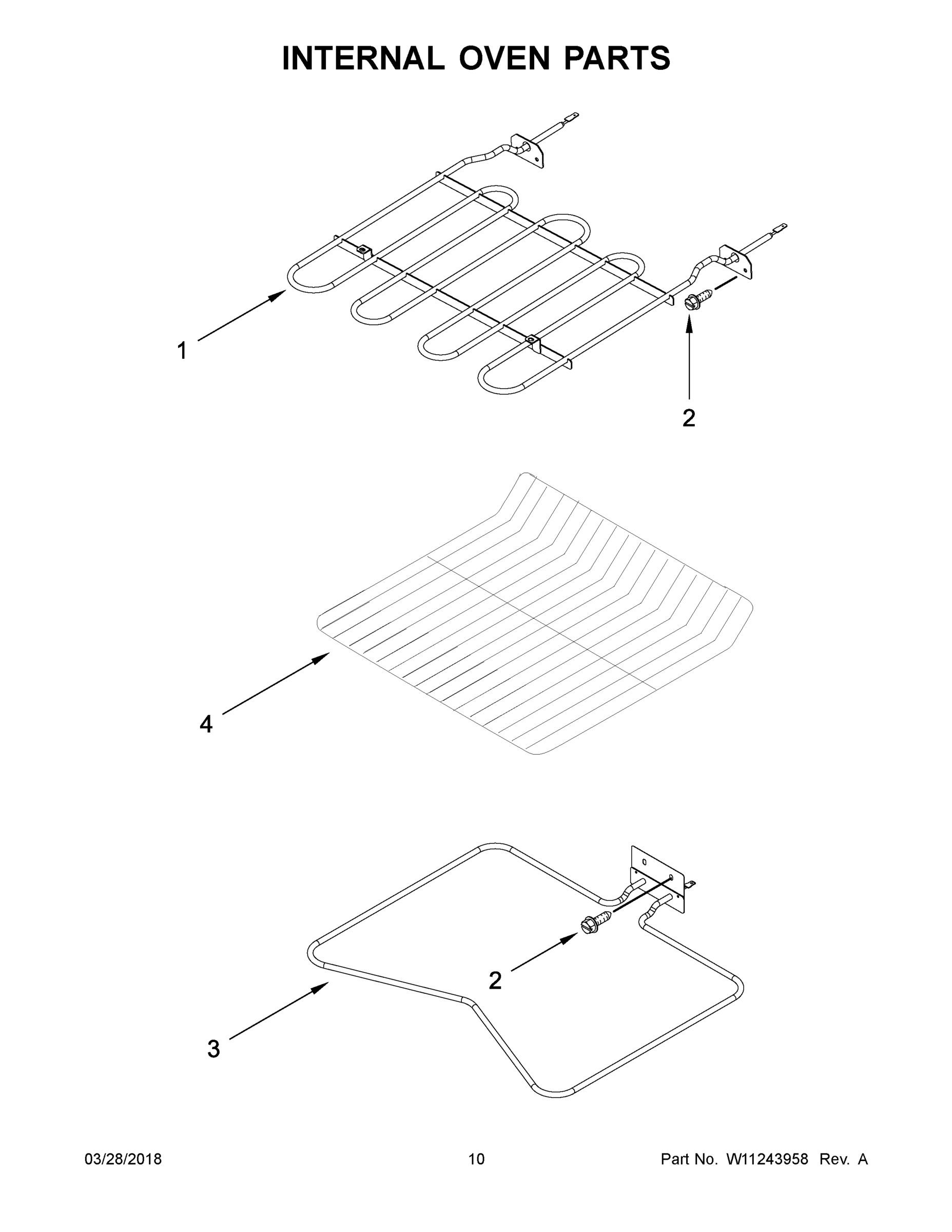 06 - INTERNAL OVEN PARTS