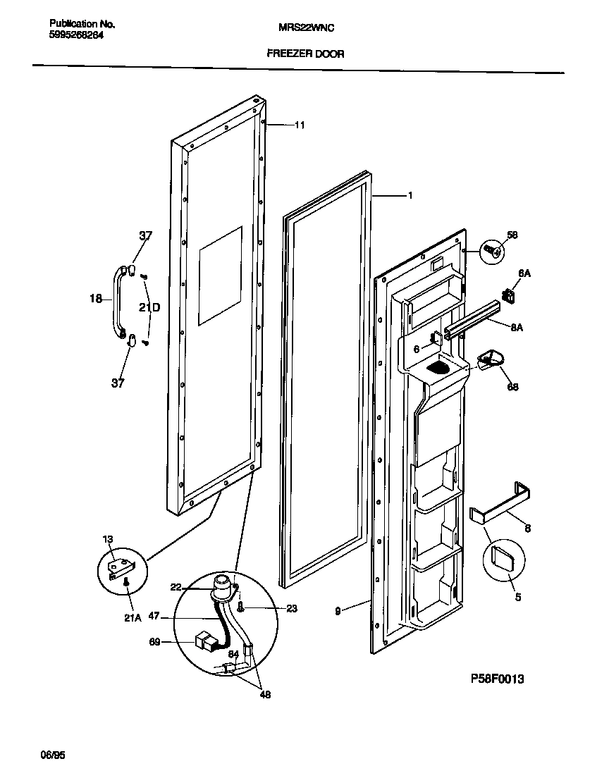 02 - FREEZER DOOR