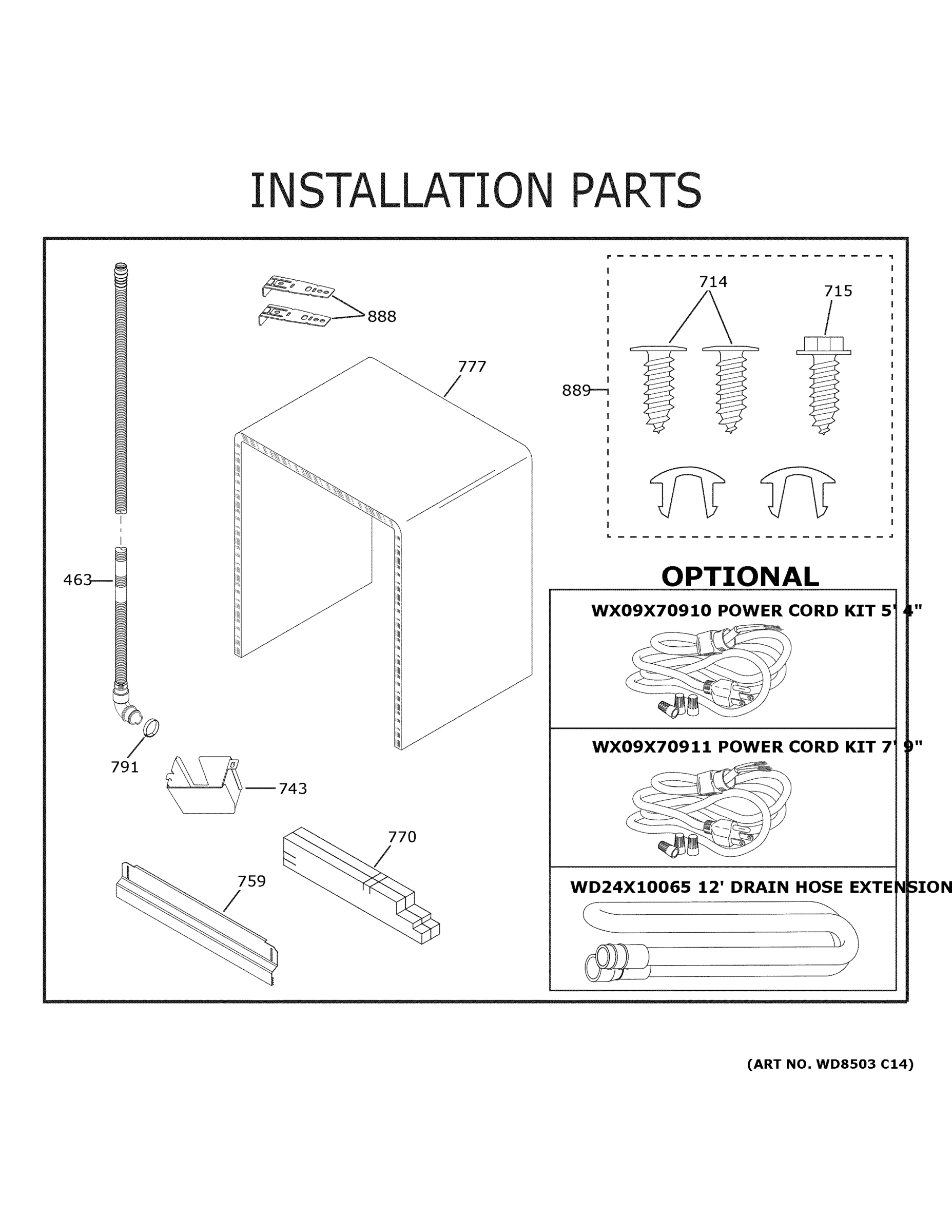 INSTALLATION PARTS