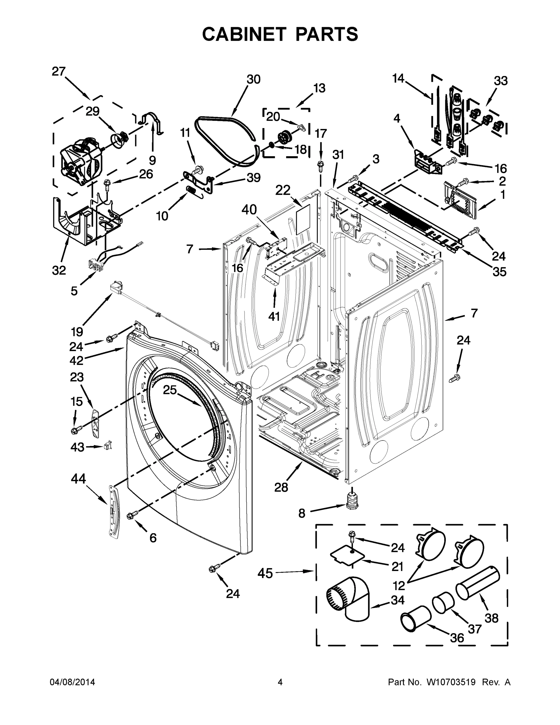 03 - CABINET PARTS