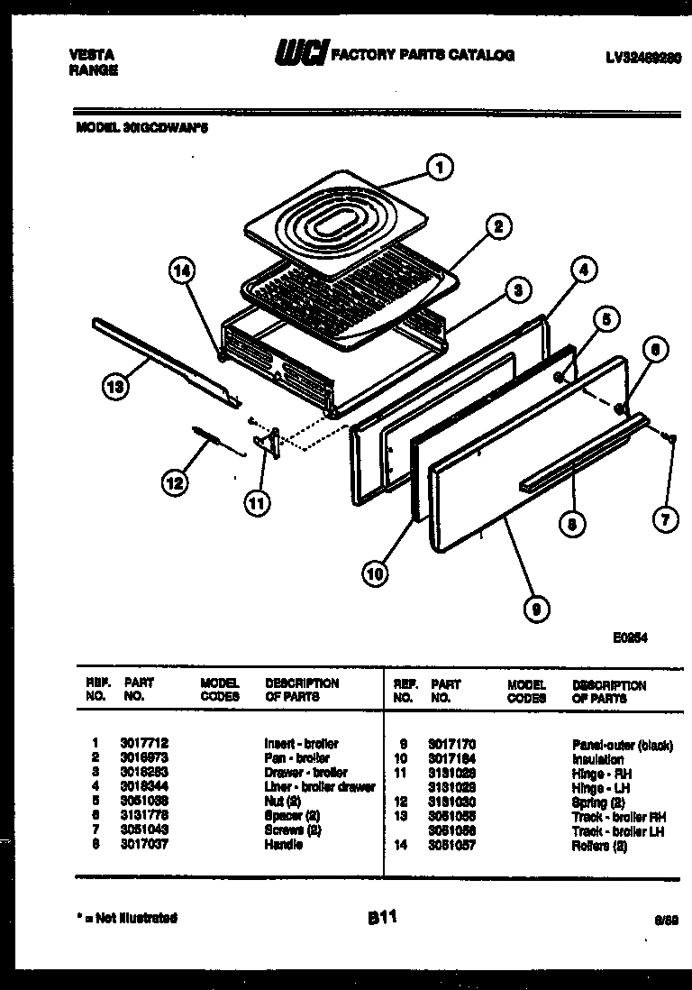 04 - BROILER DRAWER PARTS