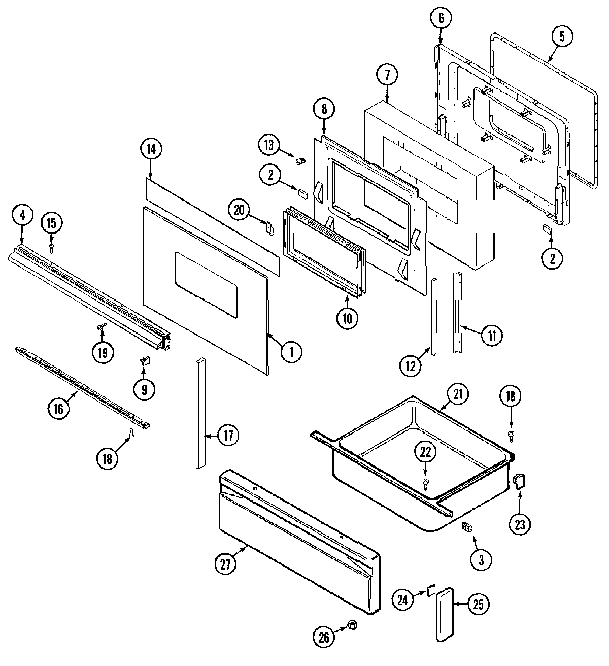 03 - DOOR/DRAWER (3448XTx)