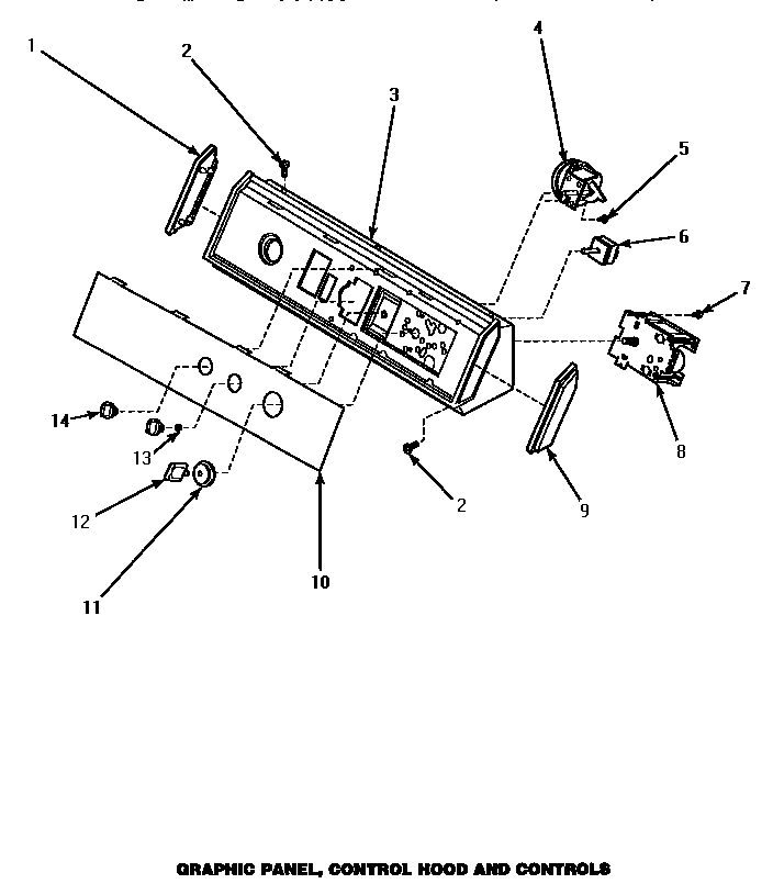 07 - GRAPHIC PANEL, CONTROL HOOD & CONTROLS