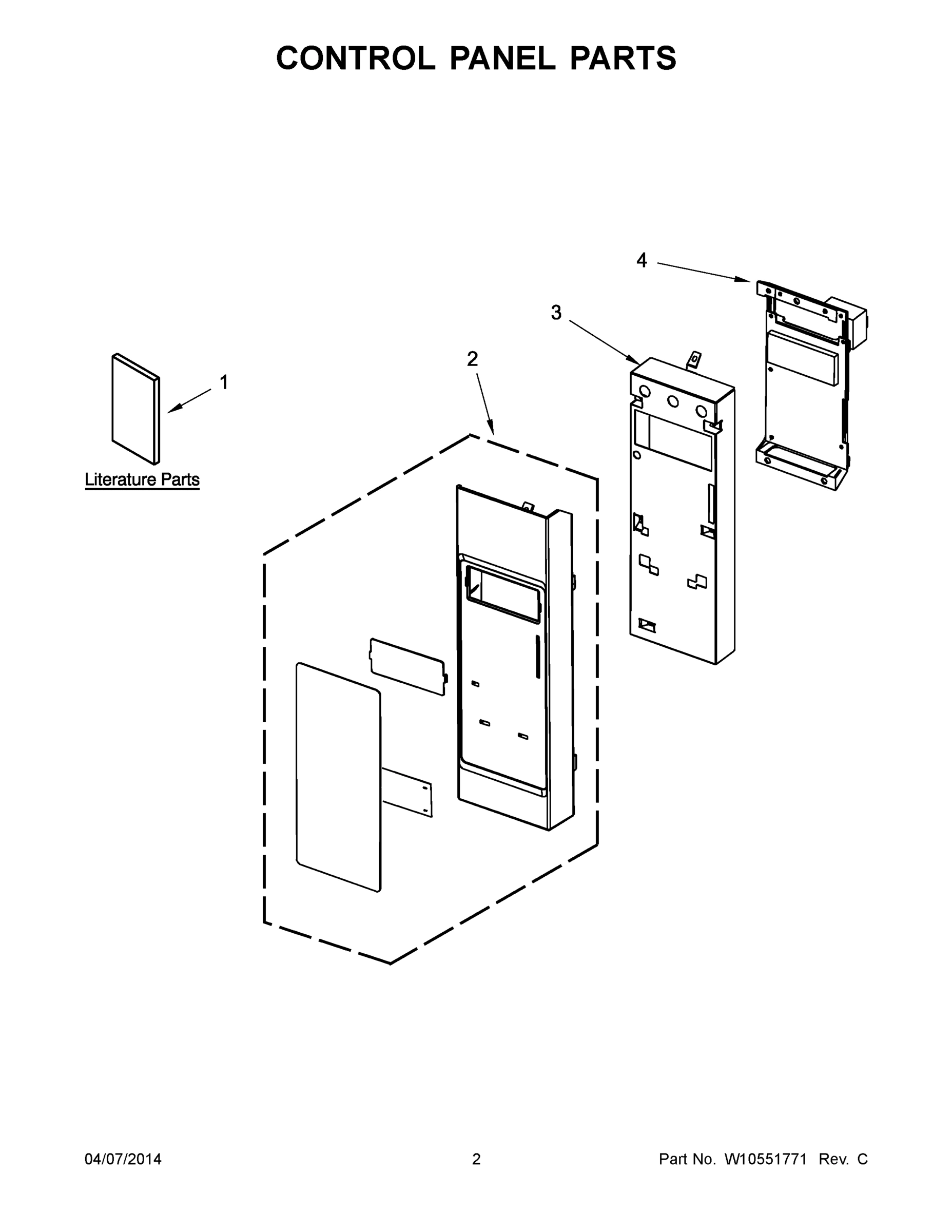 02 - CONTROL PANEL PARTS