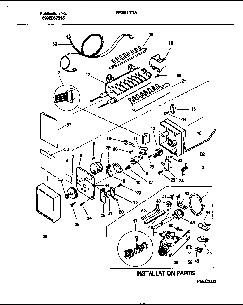 08 - ICE MAKER AND INSTALLATION PARTS