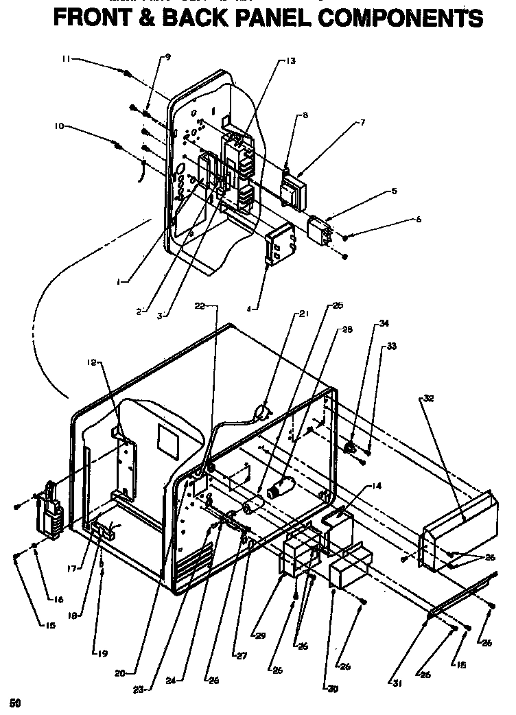 04 - FRONT & BACK PANEL COMPONENTS