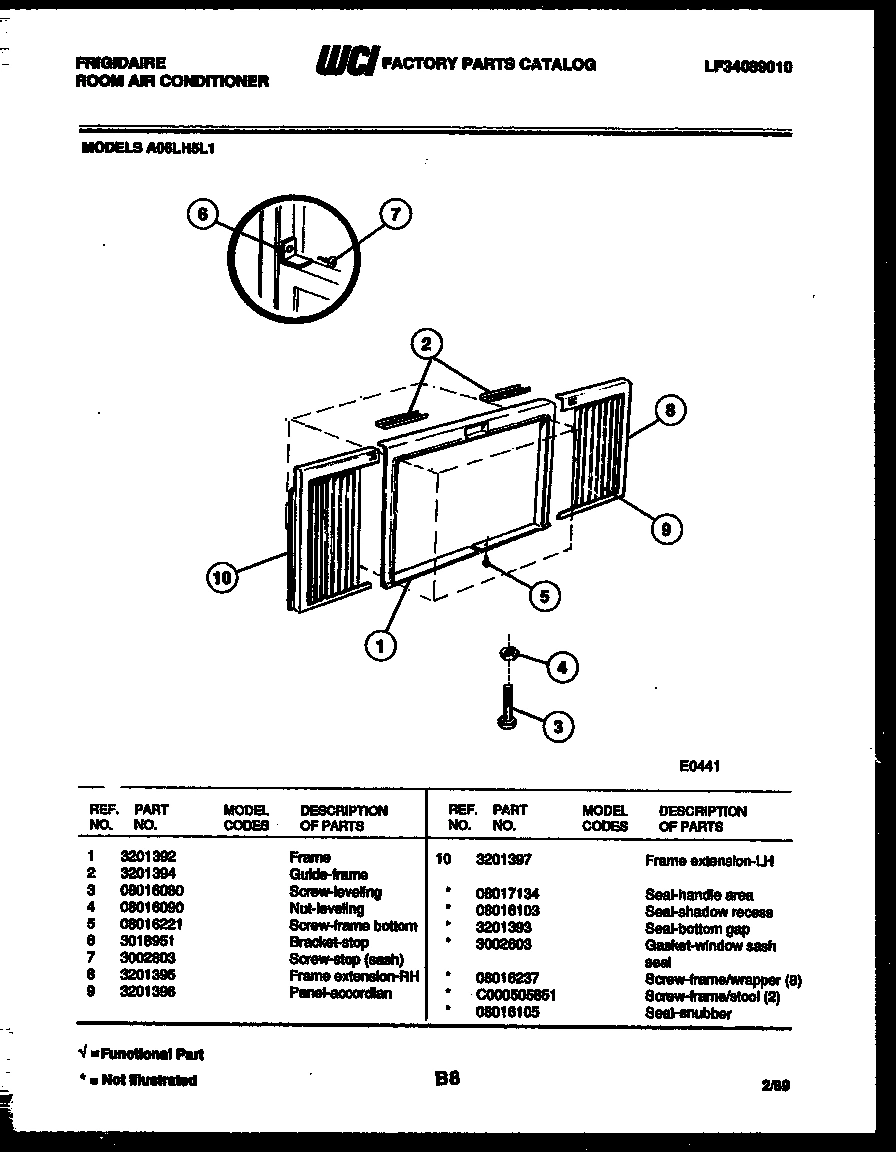 06 - WINDOW MOUNTING PARTS