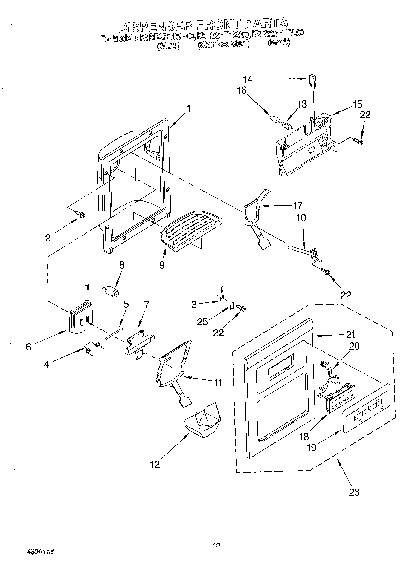 08 - DISPENSER FRONT
