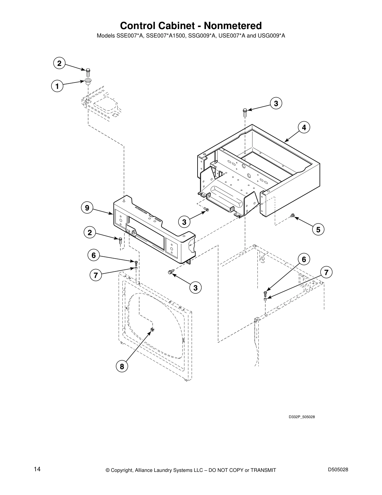 Control Cabinet - Nonmetered