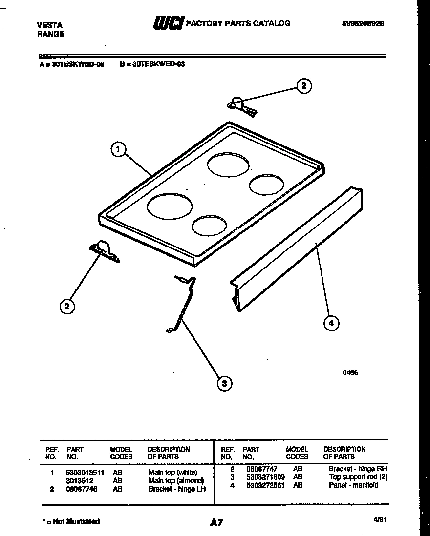 06 - COOKTOP PARTS