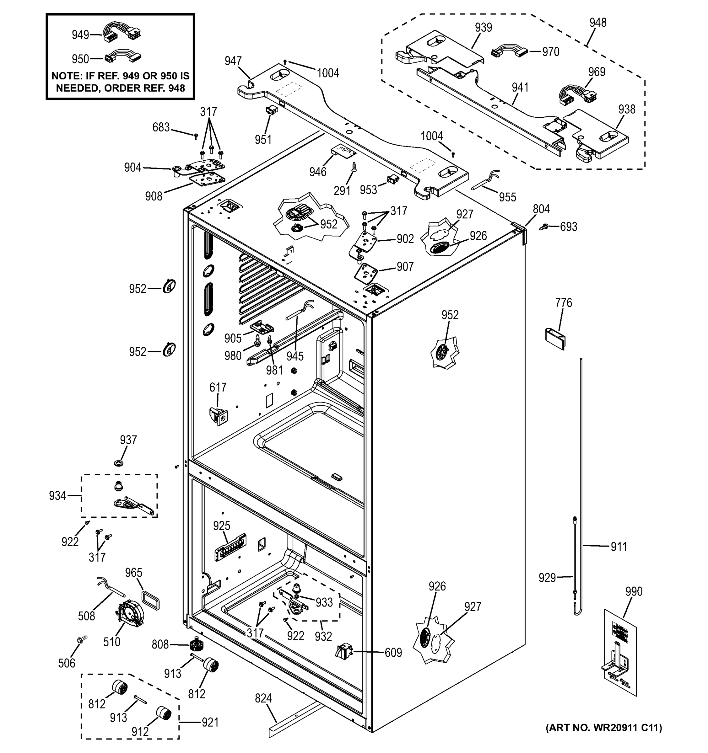 CASE PARTS