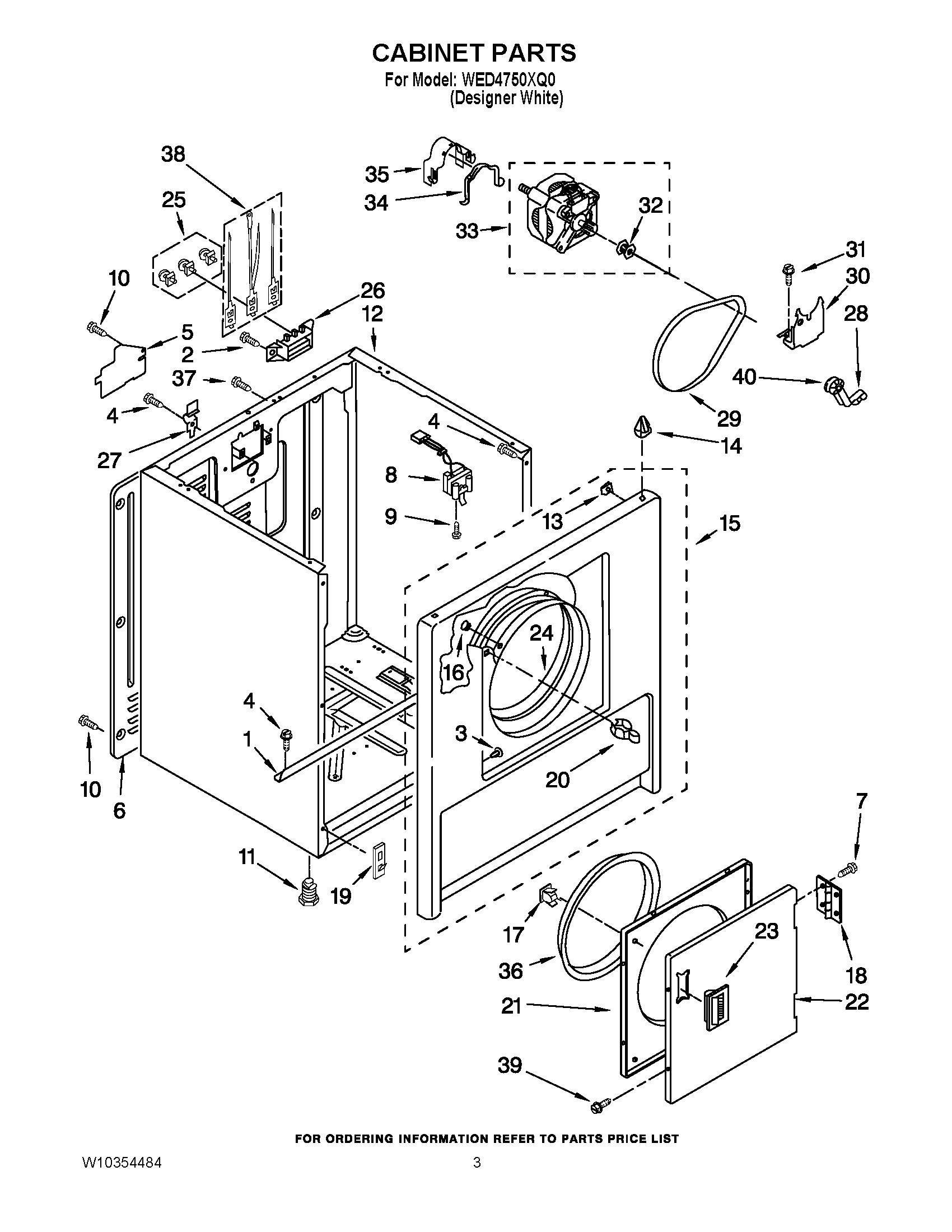 02 - CABINET PARTS