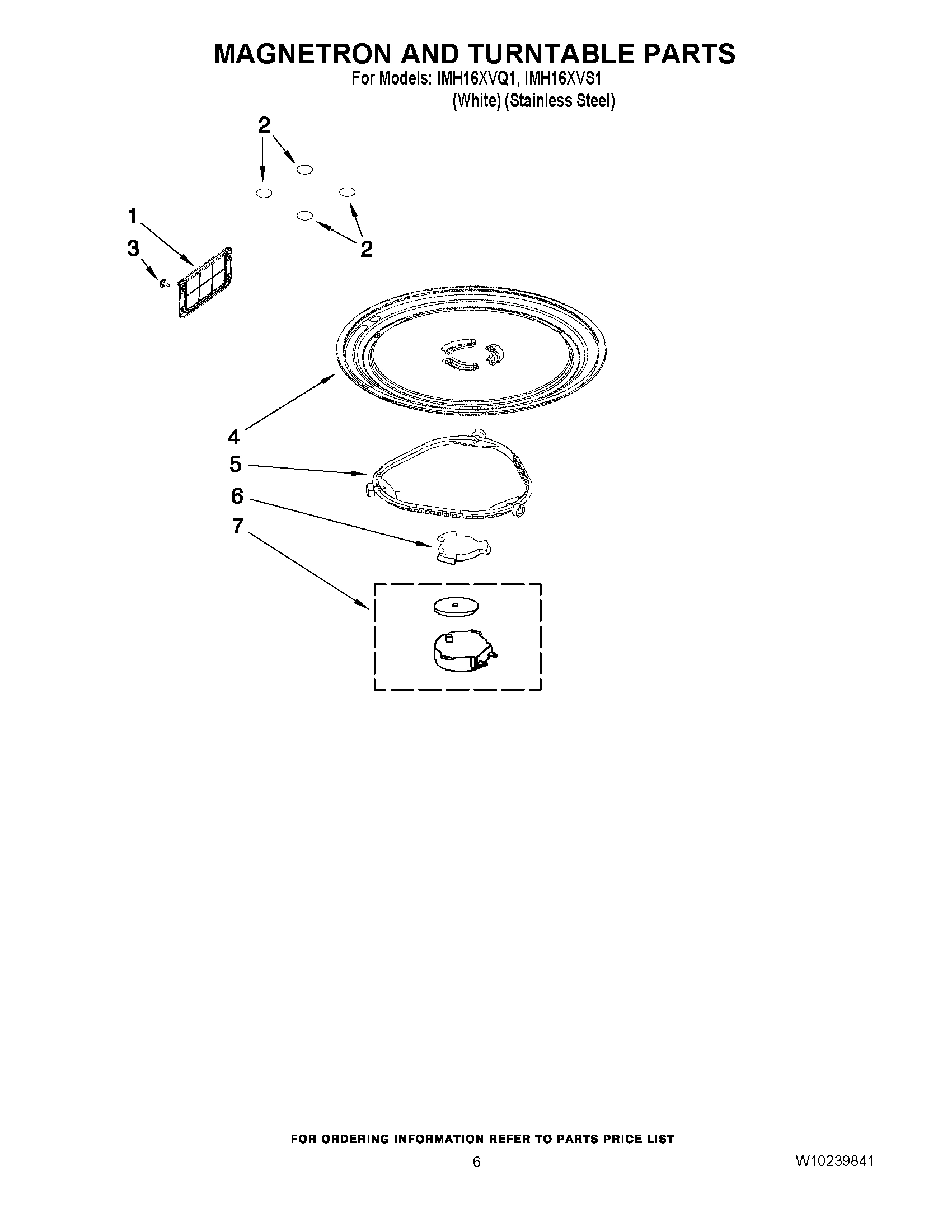 05 - MAGNETRON AND TURNTABLE PARTS