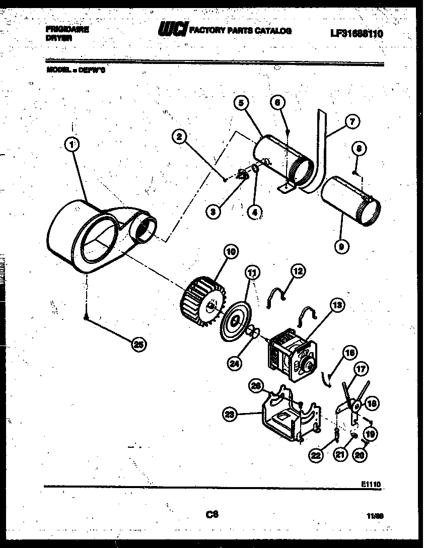 05 - MOTOR AND BLOWER PARTS