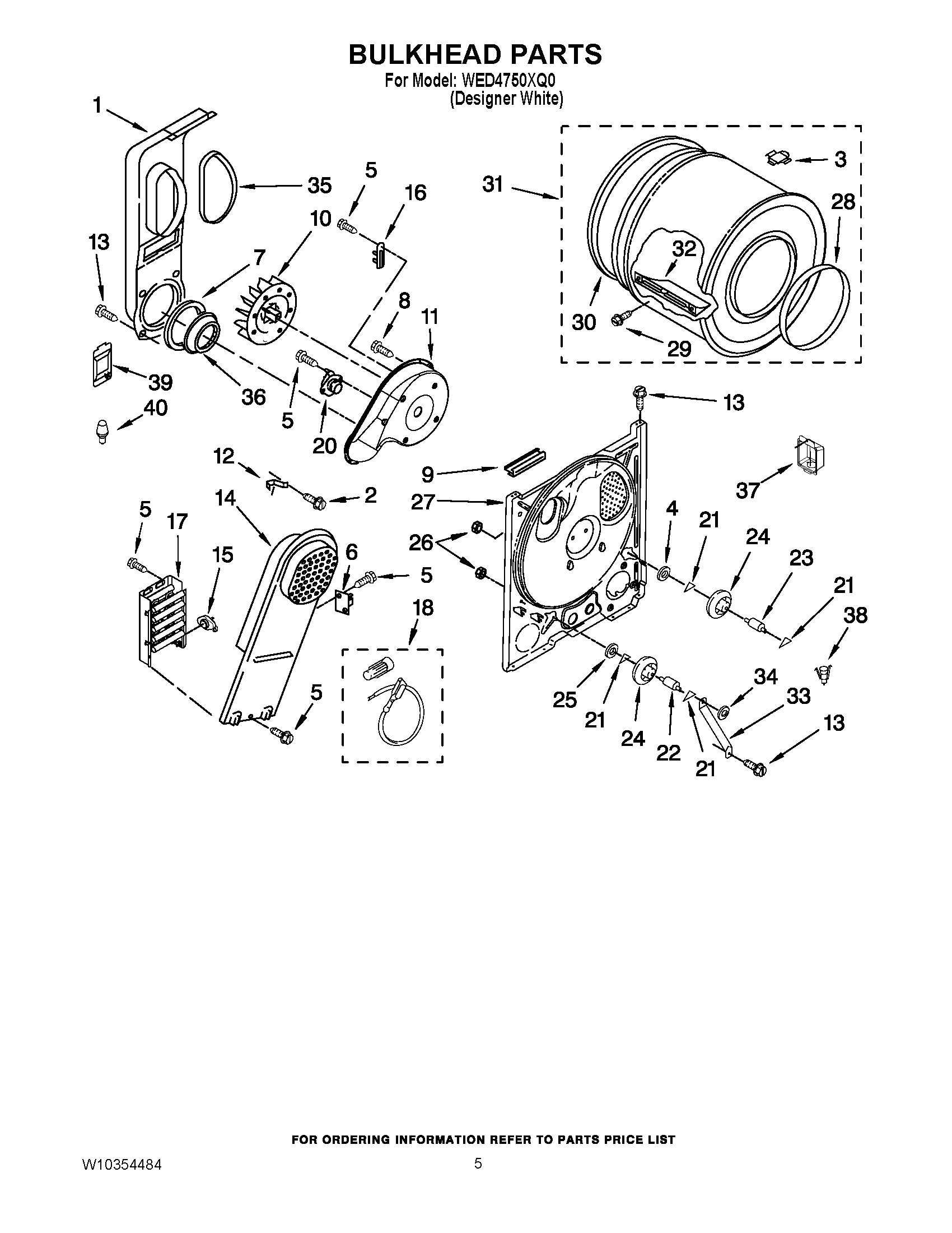 03 - BULKHEAD PARTS