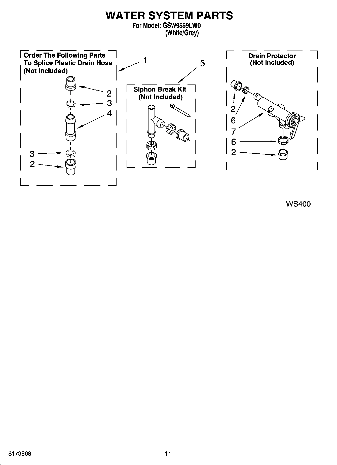 07 - WATER SYSTEM PARTS