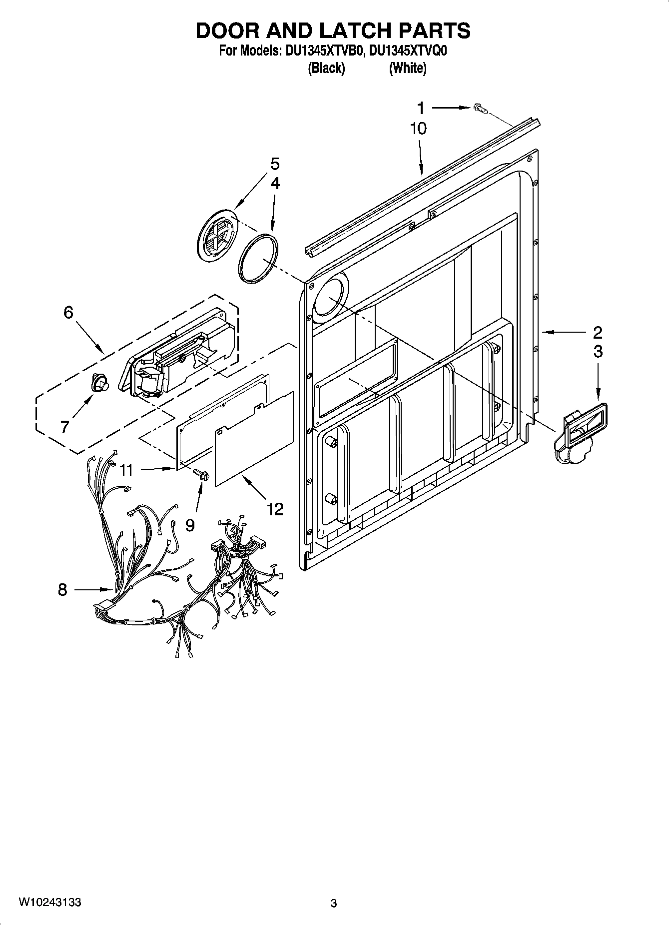 03 - DOOR AND LATCH PARTS