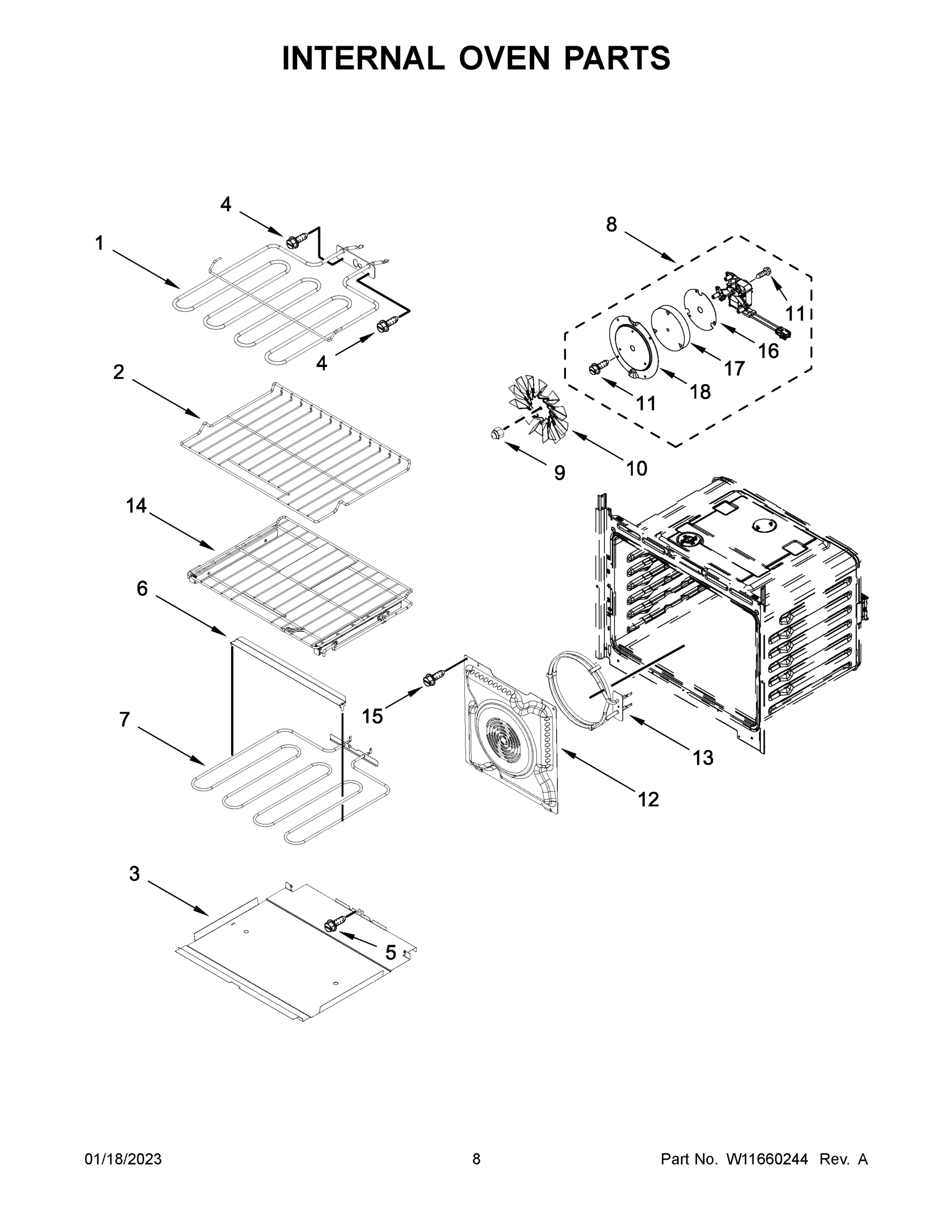 05 - INTERNAL OVEN PARTS