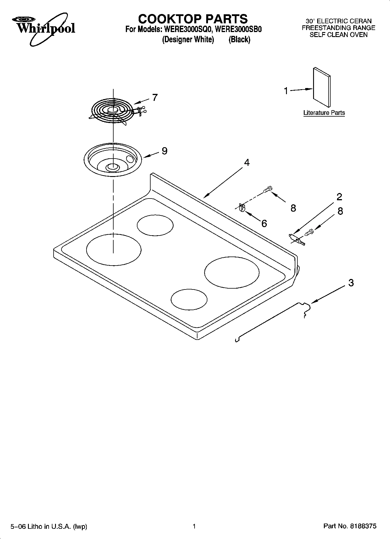 01 - COOKTOP PARTS