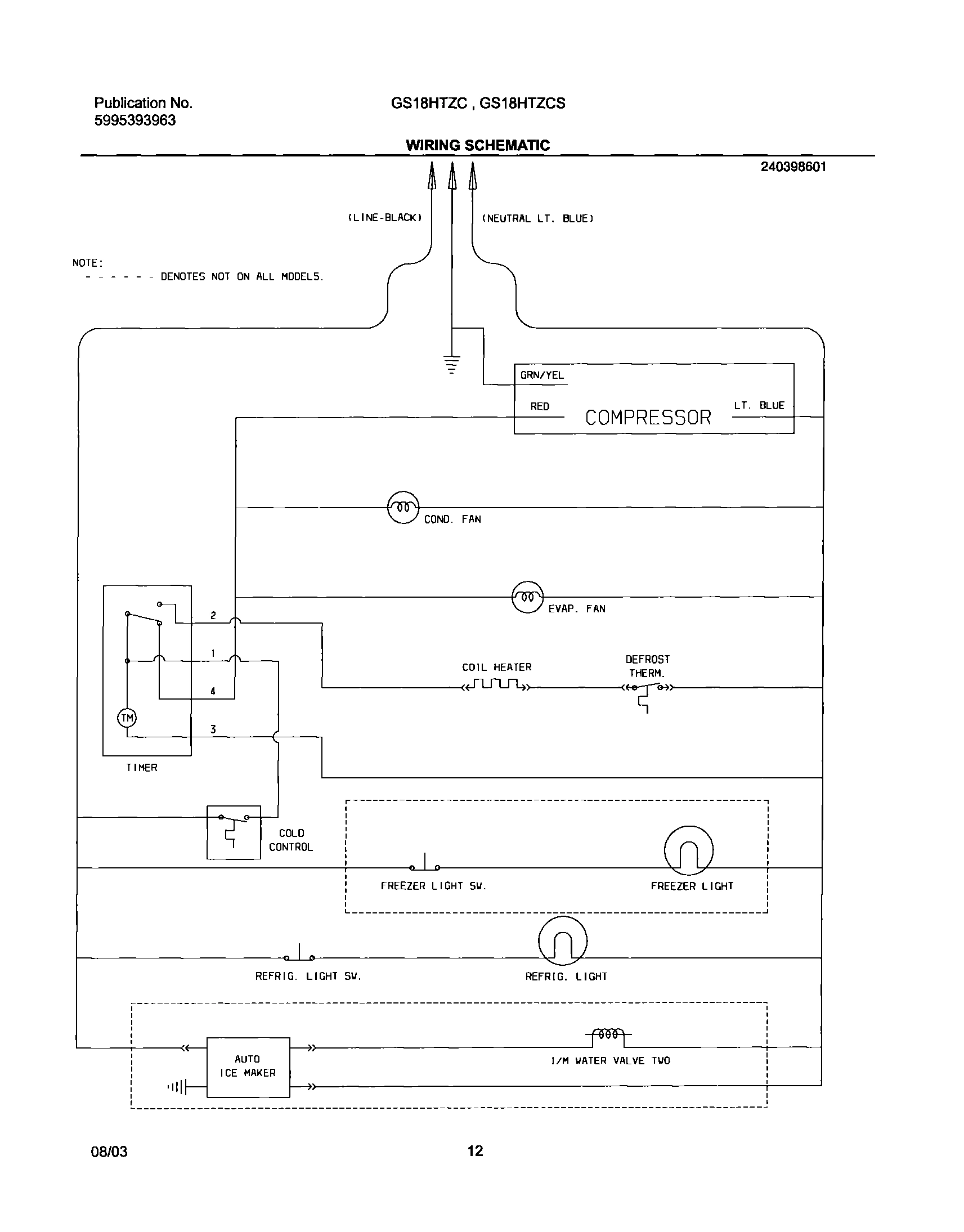 12 - WIRING SCHEMATIC
