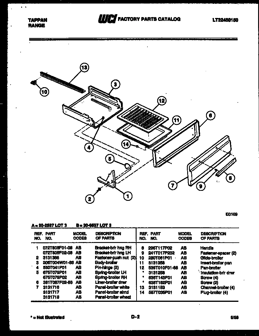 05 - BROILER DRAWER PARTS