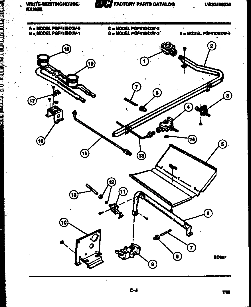 04 - BURNER, MANIFOLD AND GAS CONTROL