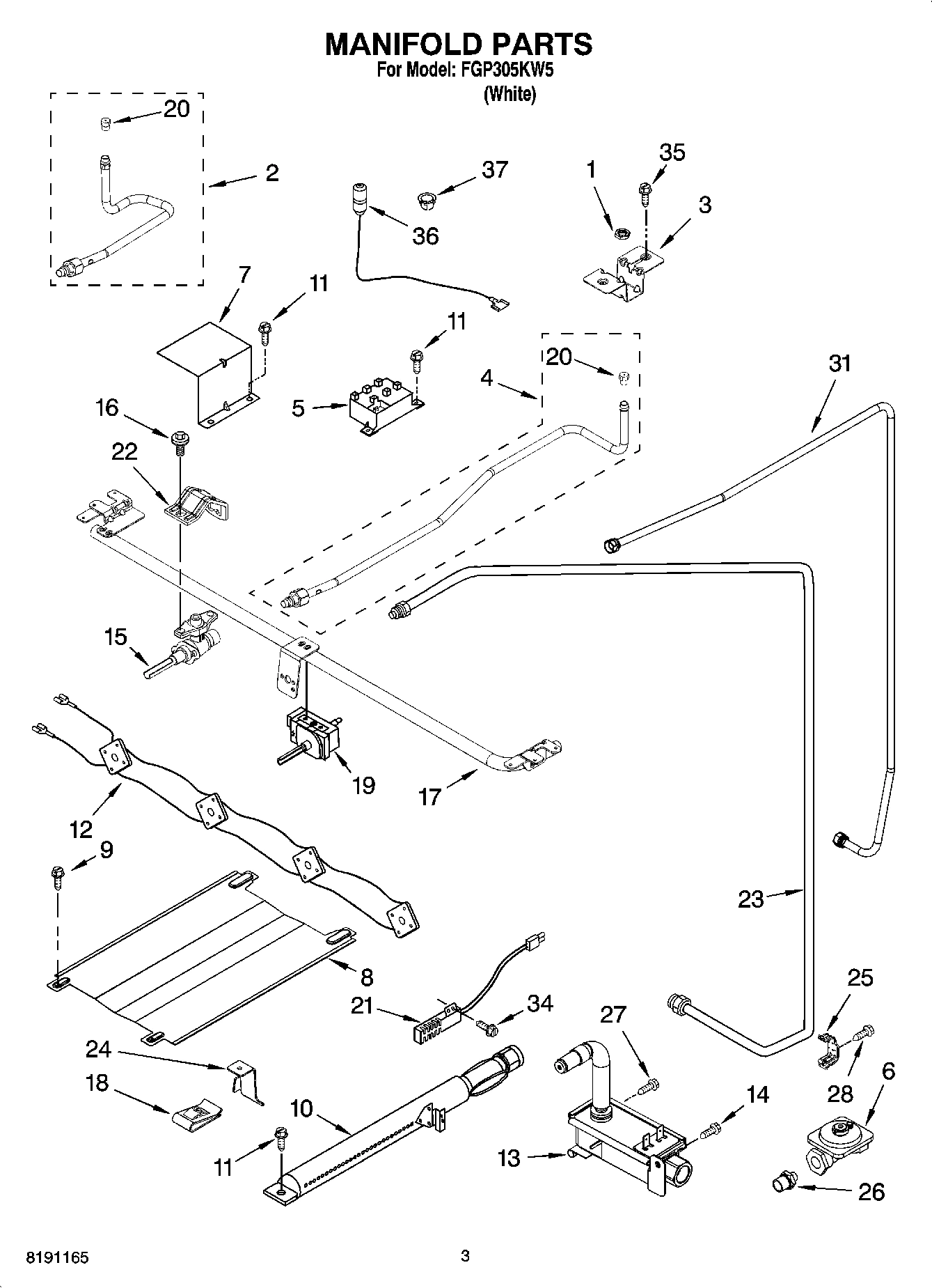 03 - MANIFOLD PARTS