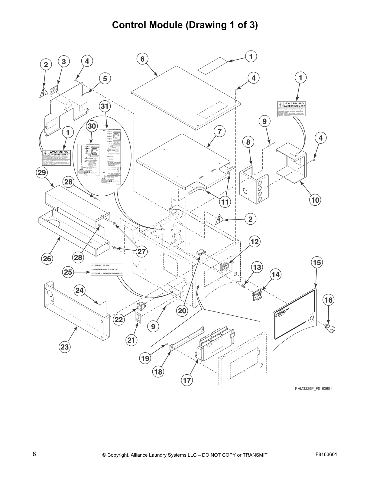 Control Module (Drawing 1 of 3)