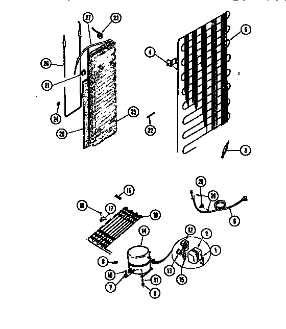 09 - SYSTEM AND AUTOMATIC DEFROST PARTS