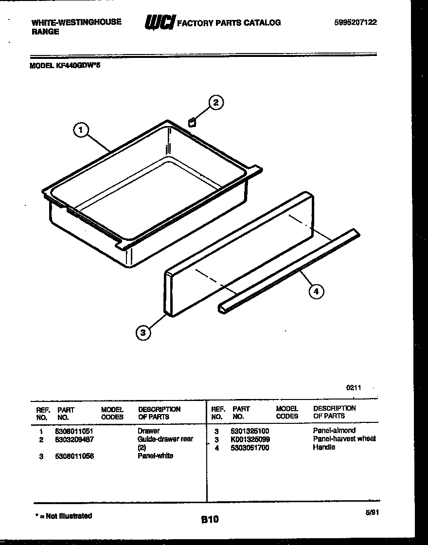 07 - DRAWER PARTS