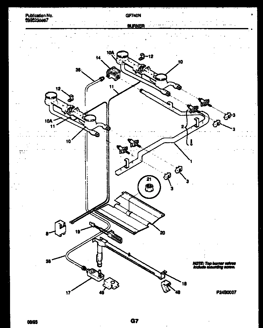 03 - BURNER, MANIFOLD AND GAS CONTROL