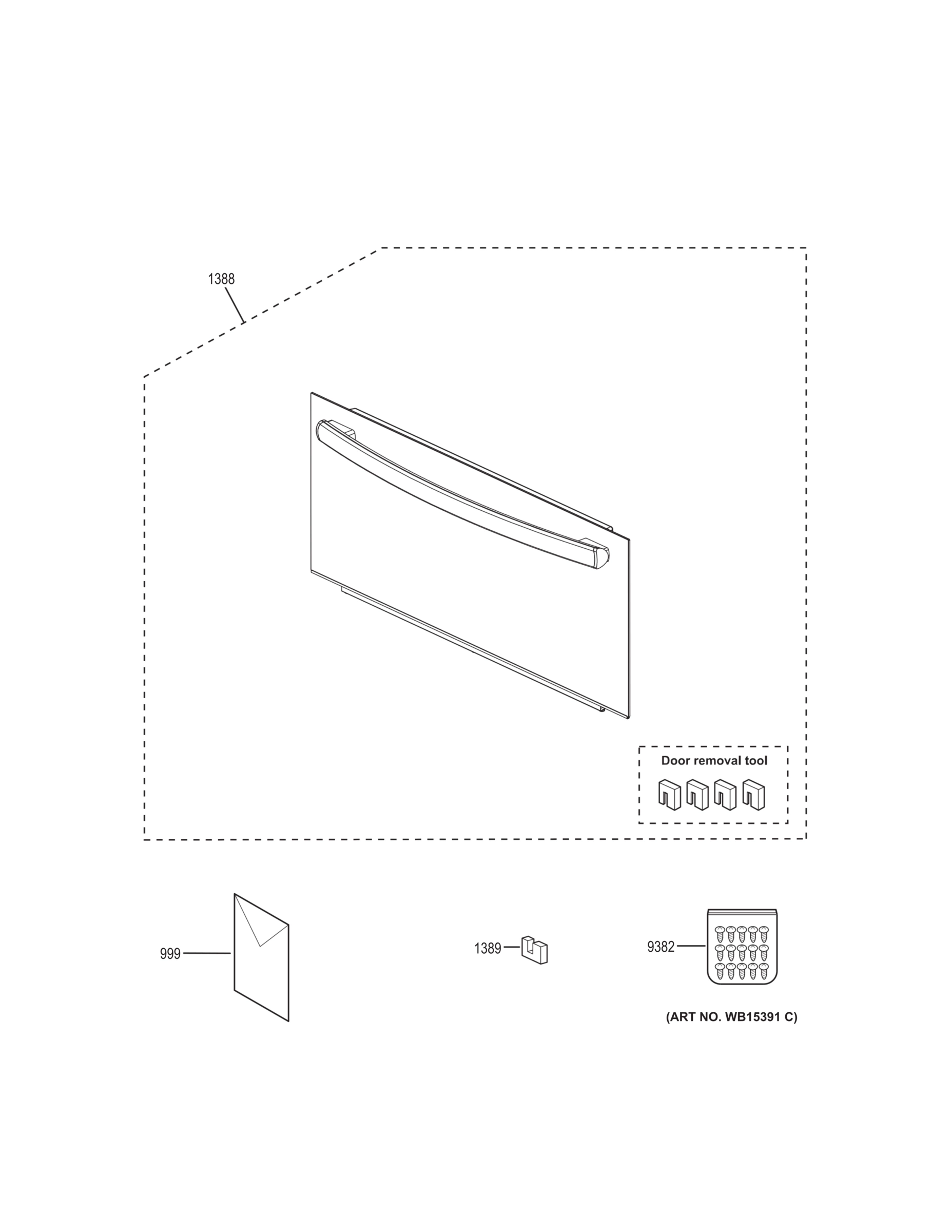 MICROWAVE DOOR