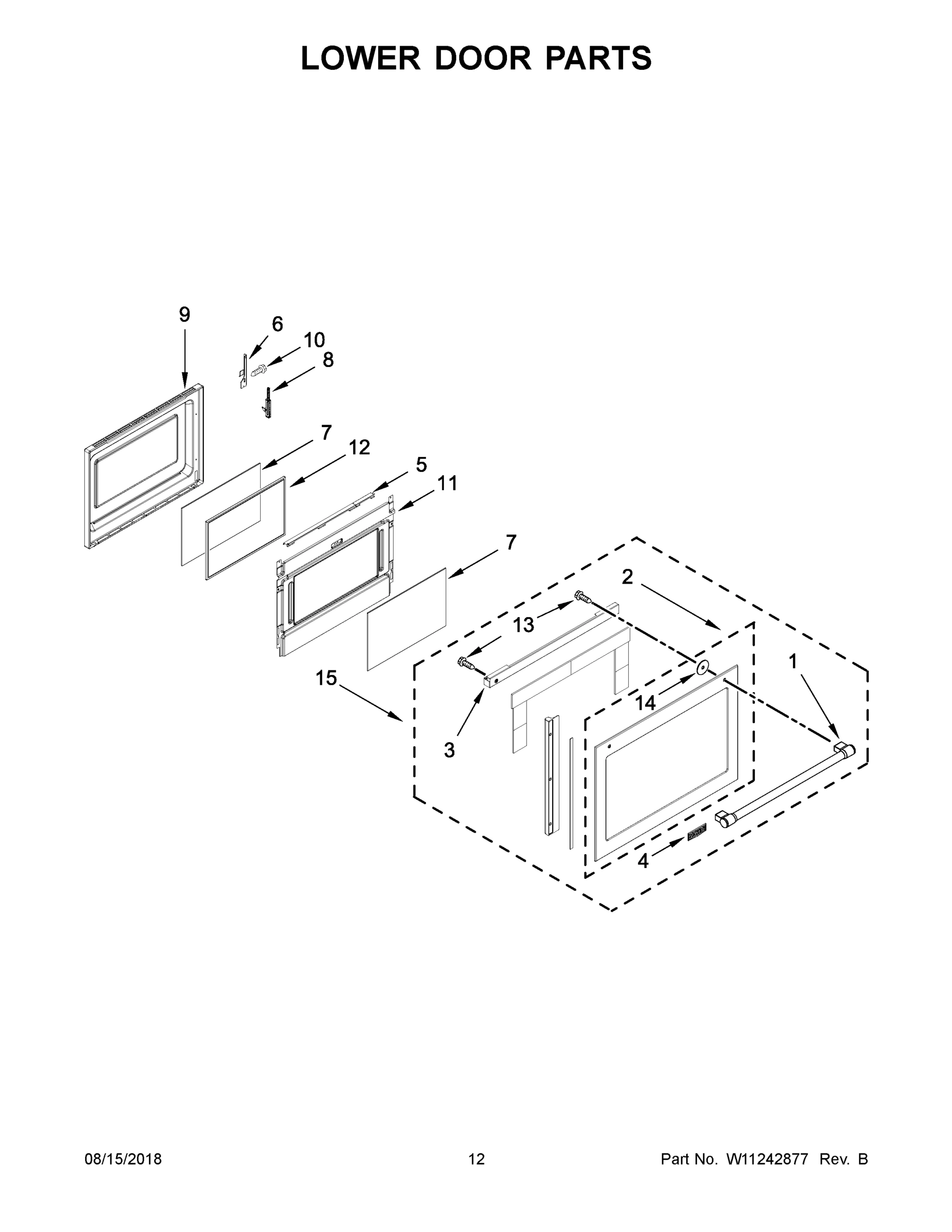 07 - LOWER DOOR PARTS