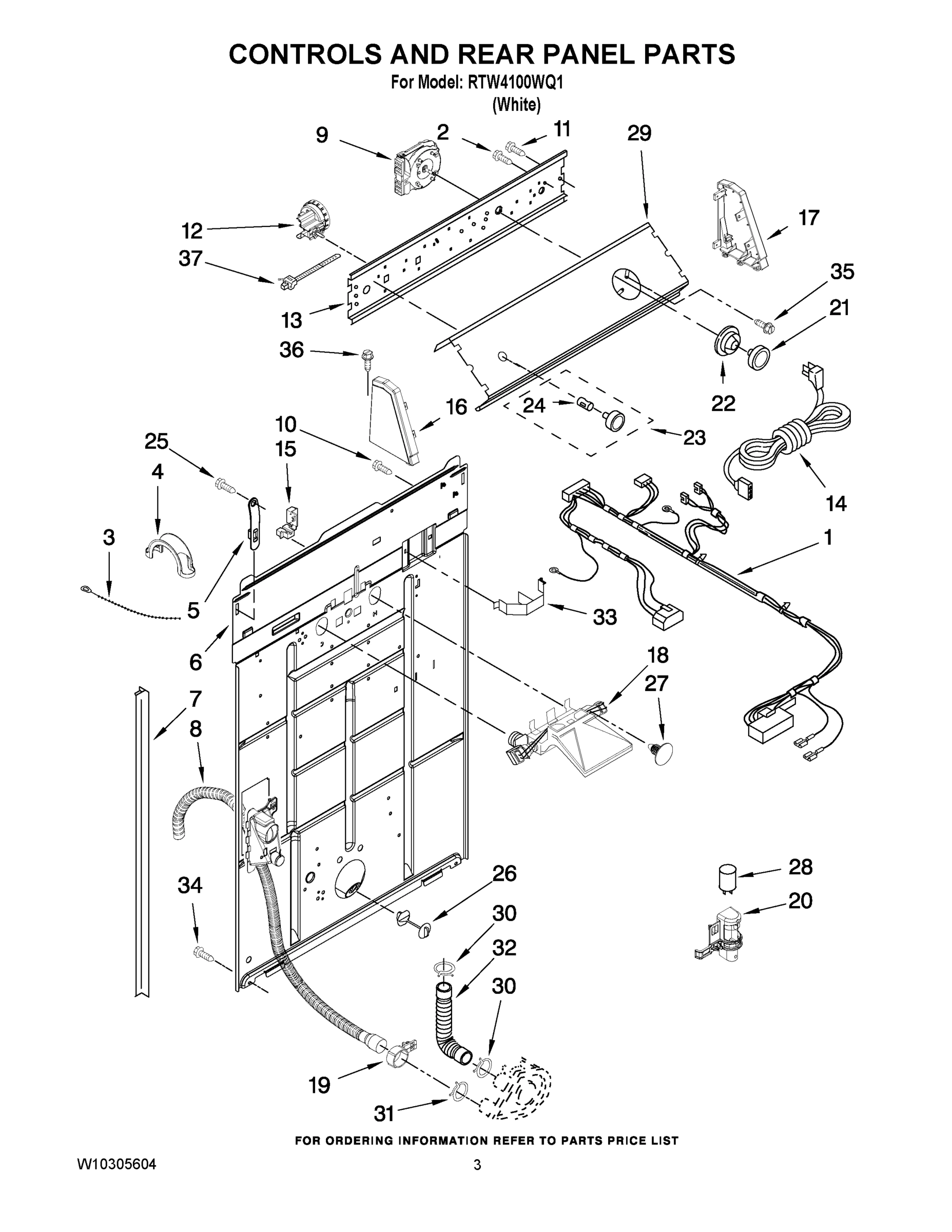 02 - CONTROLS AND REAR PANEL PARTS