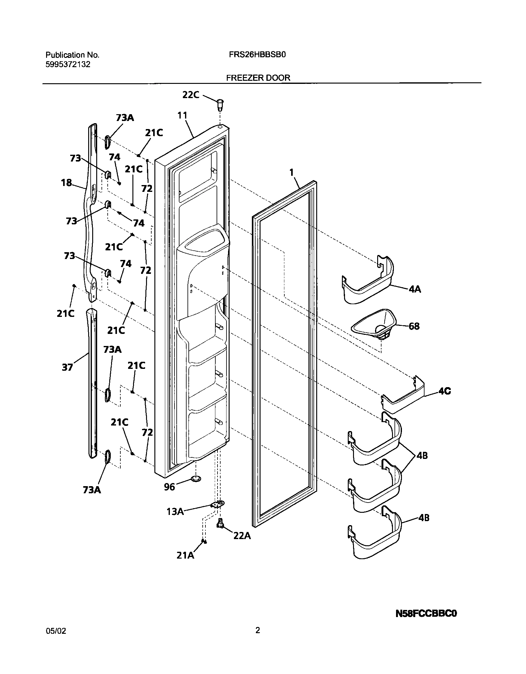 03 - FREEZER DOOR