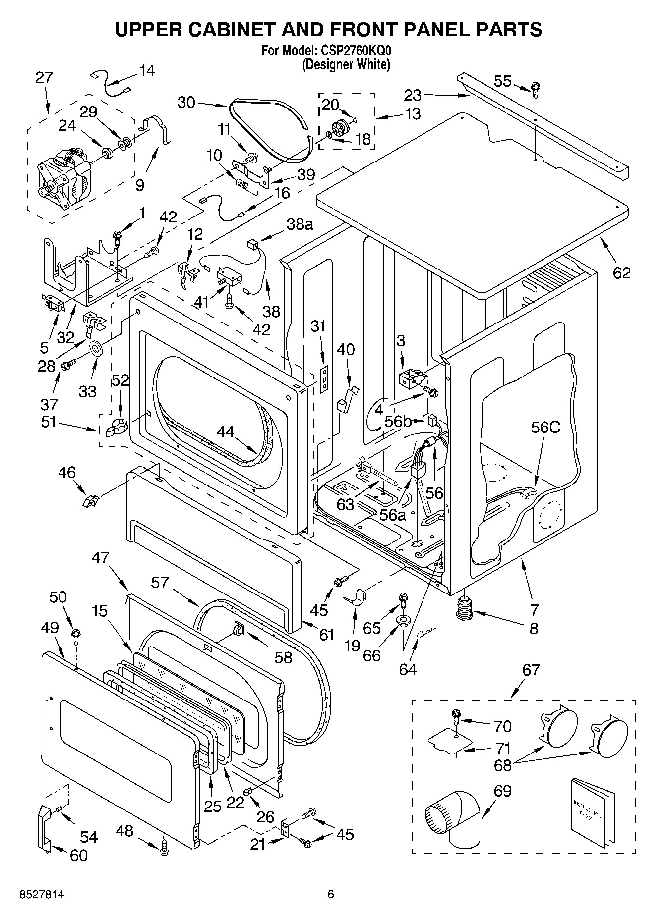 04 - UPPER CABINET AND FRONT PANEL