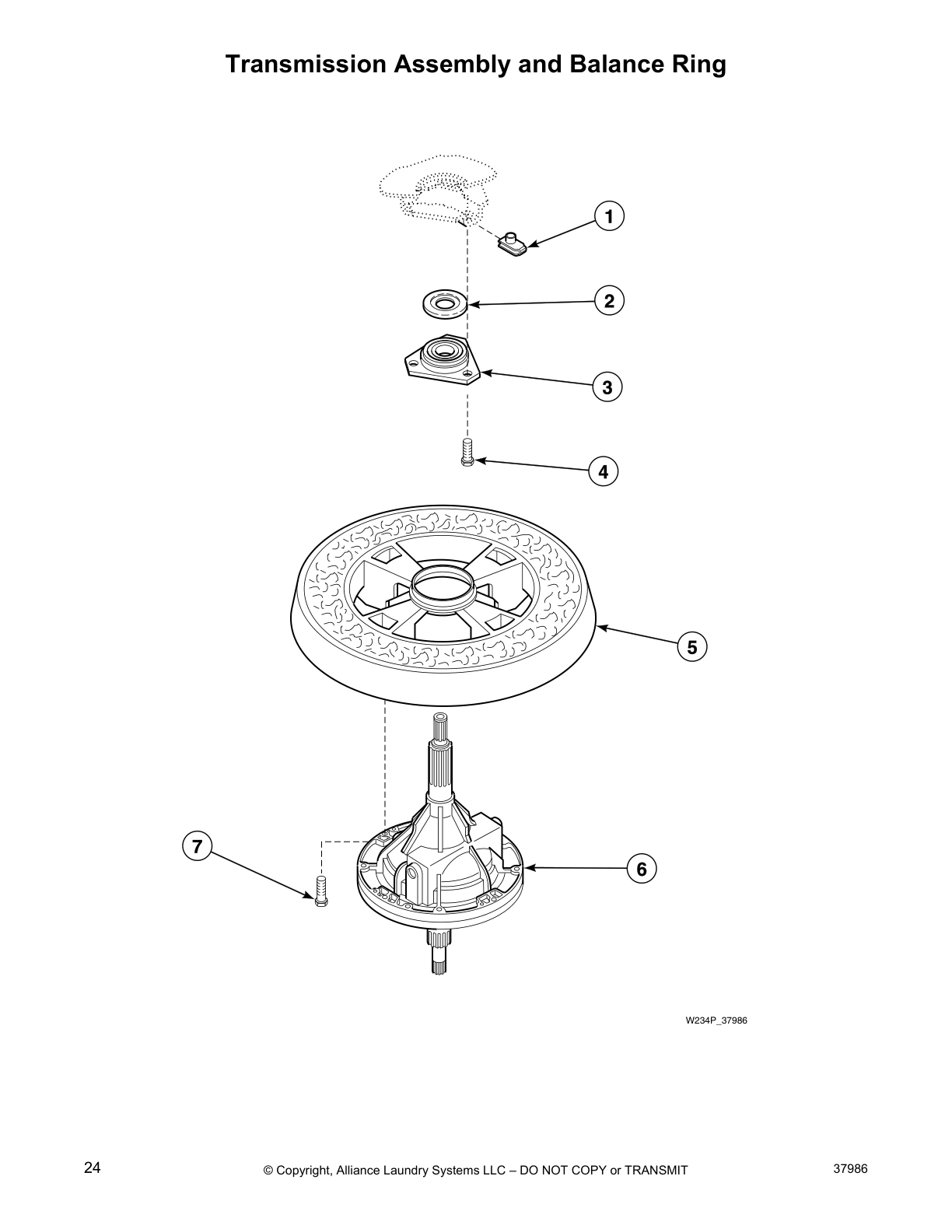 Transmission Assembly and Balance Ring