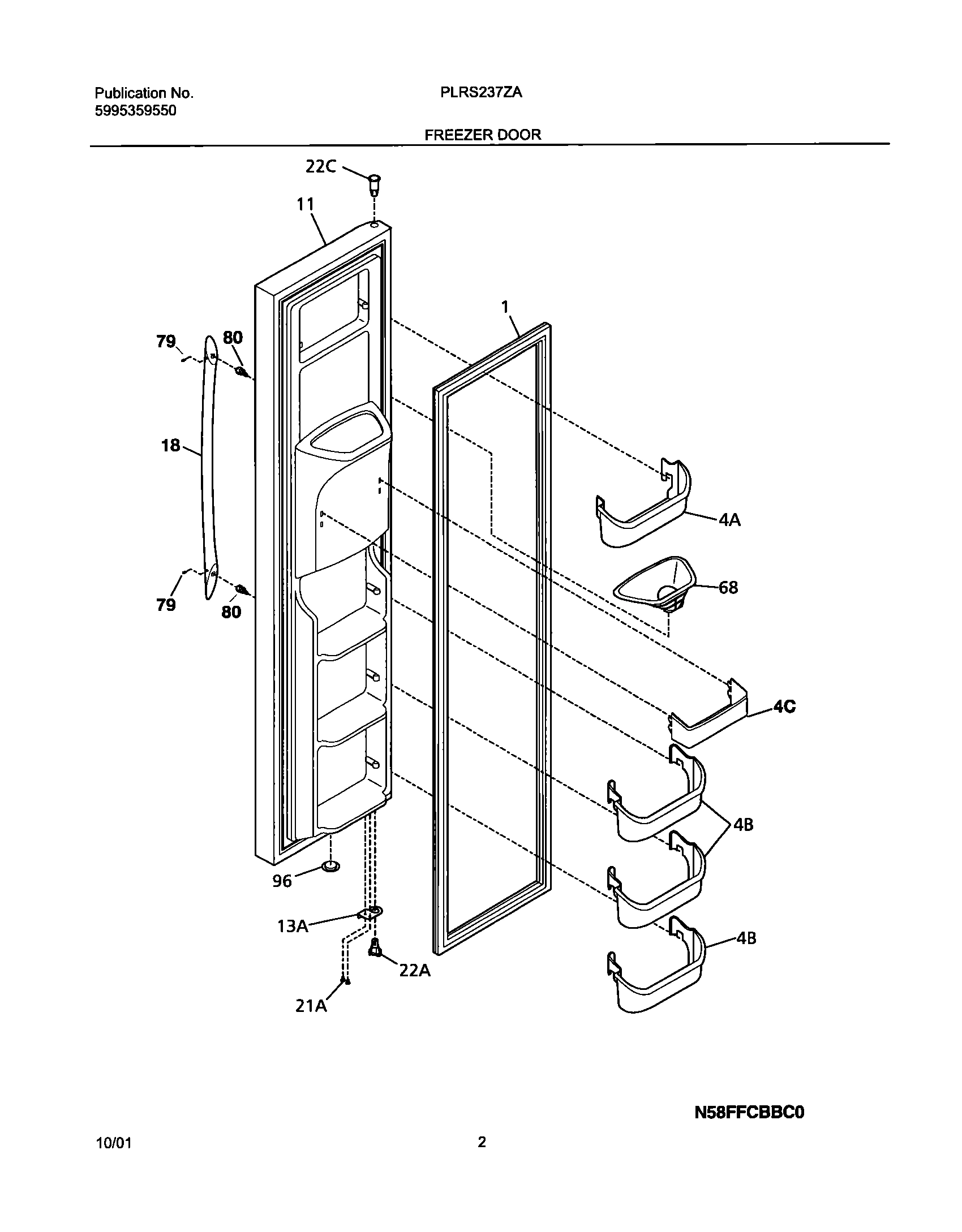 03 - FREEZER DOOR