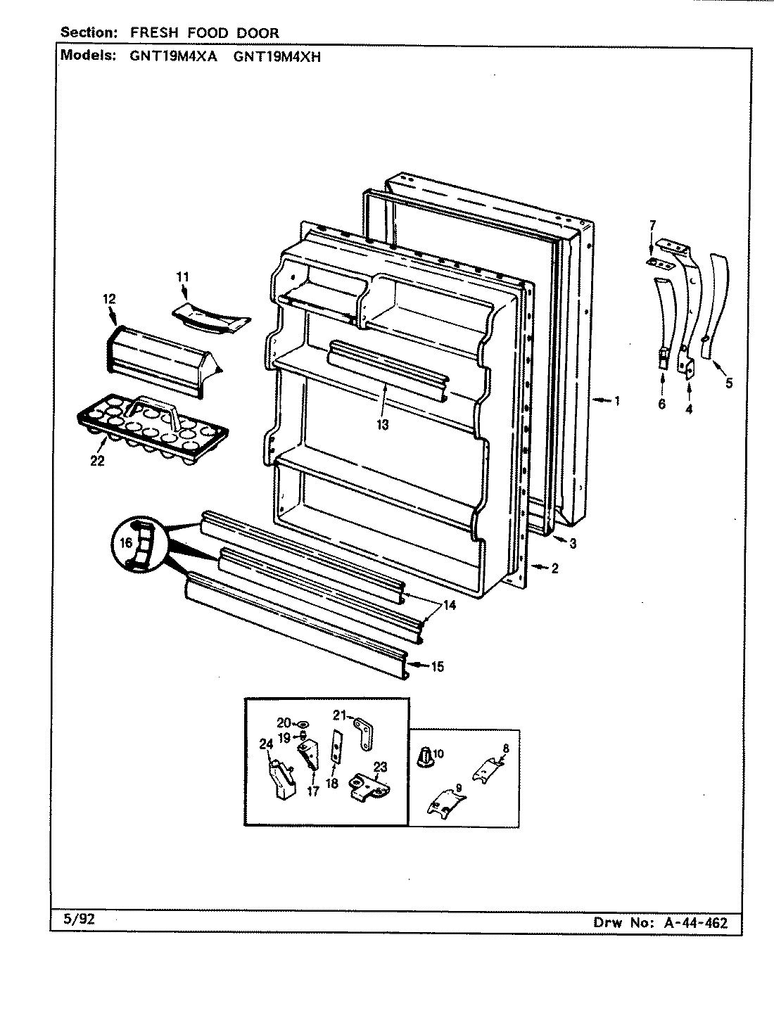 04 - FRESH FOOD DOOR