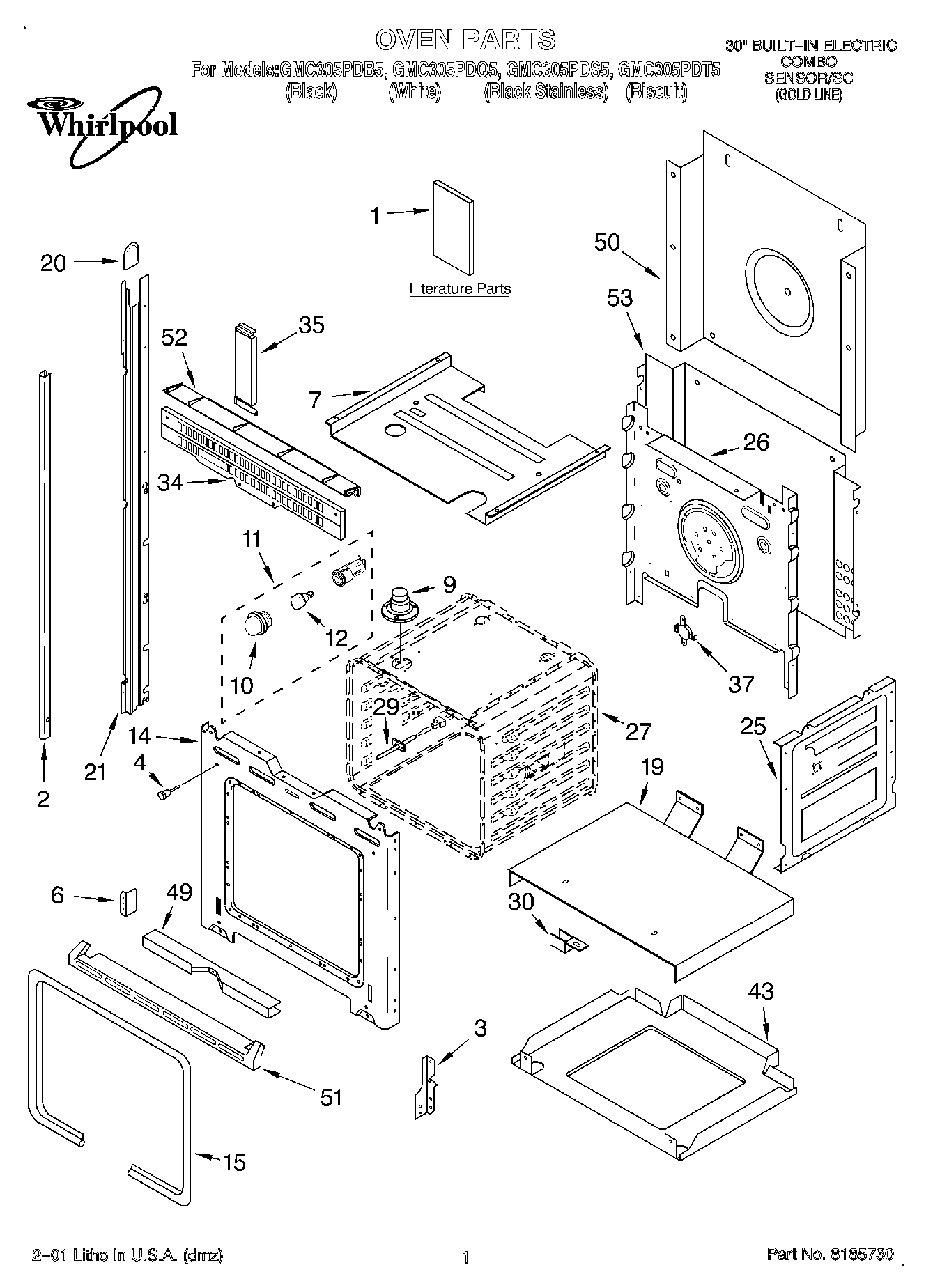 01 - OVEN, LITERATURE