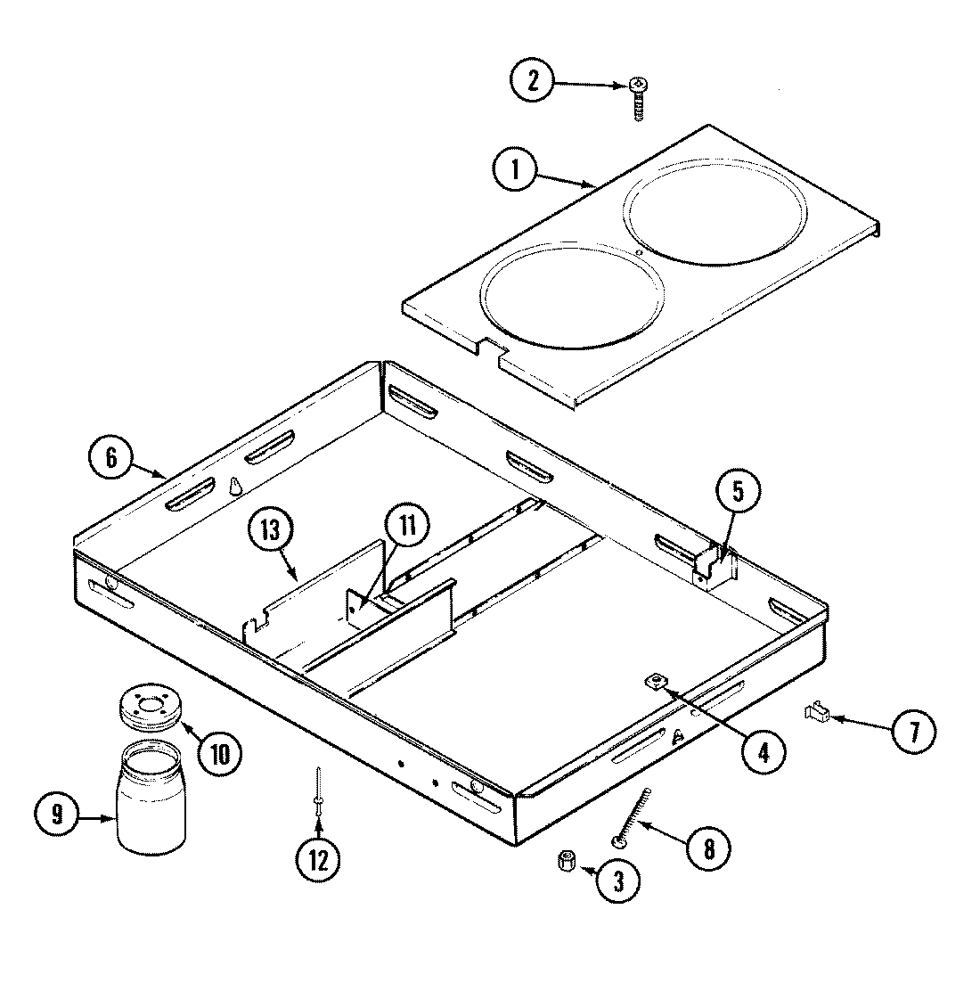 02 - BURNER BOX ASSY.
