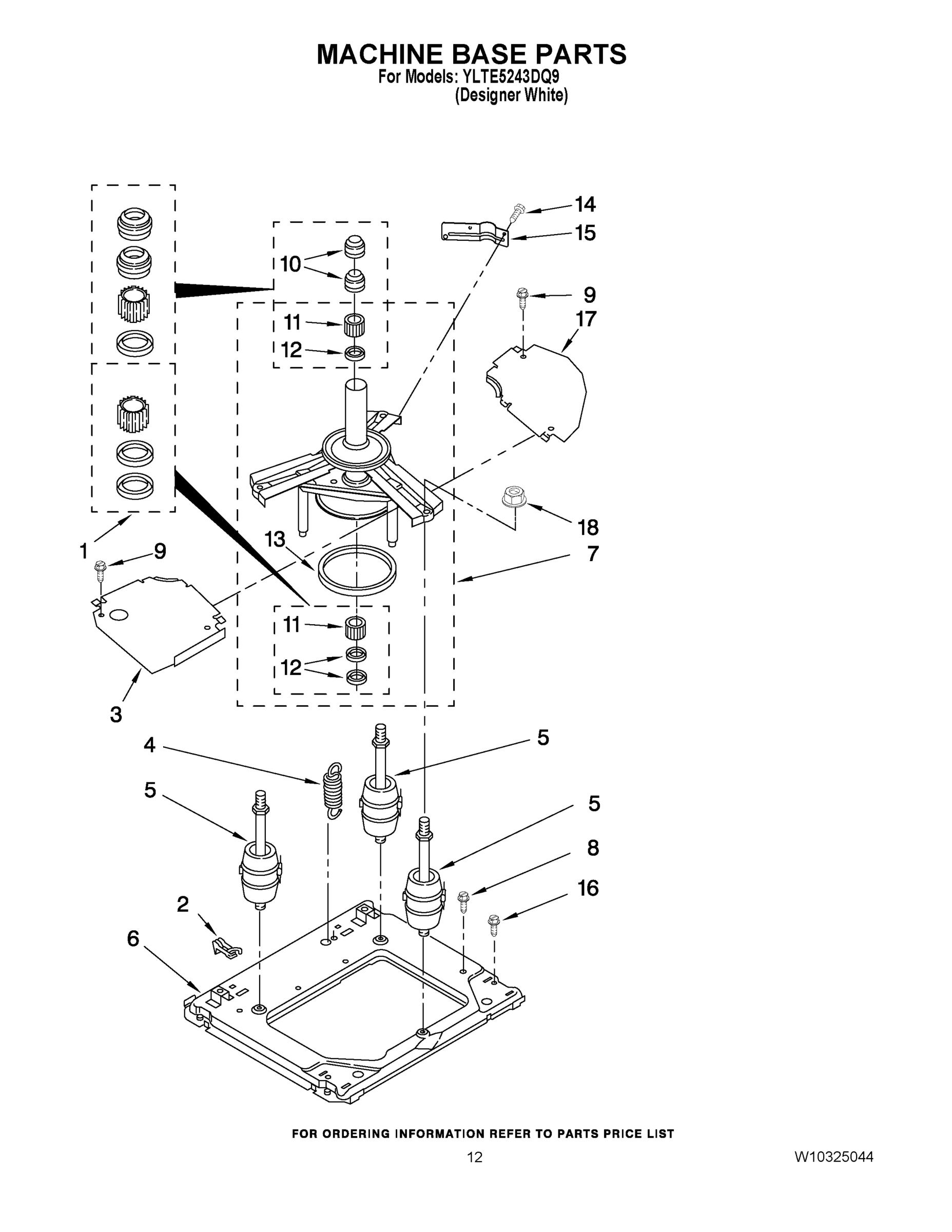 09 - MACHINE BASE PARTS