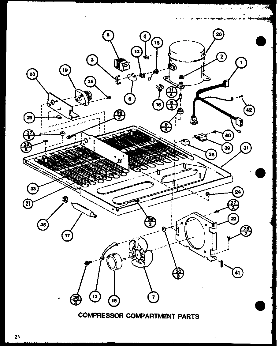 01 - COMPRESSOR COMPARTMENT PARTS
