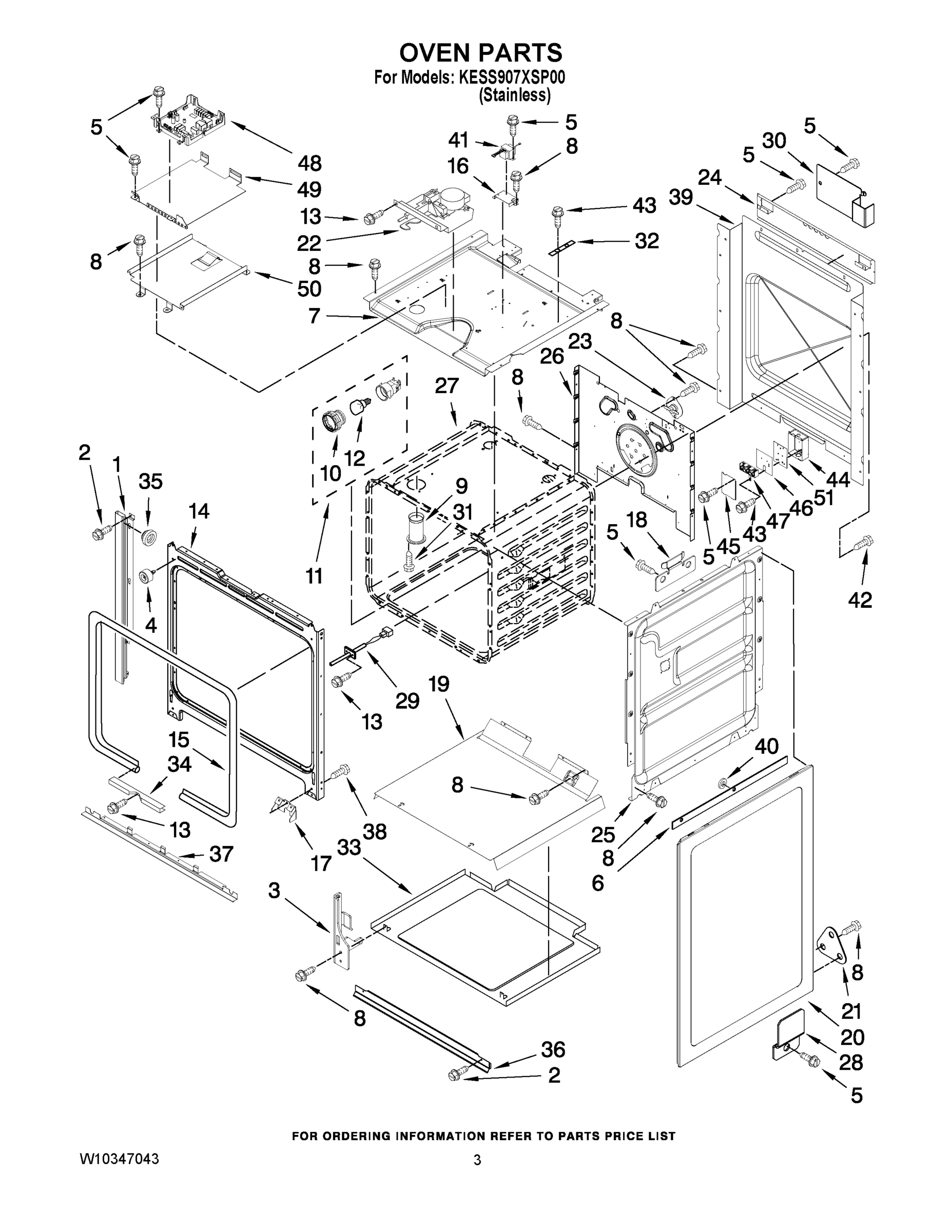 02 - OVEN PARTS