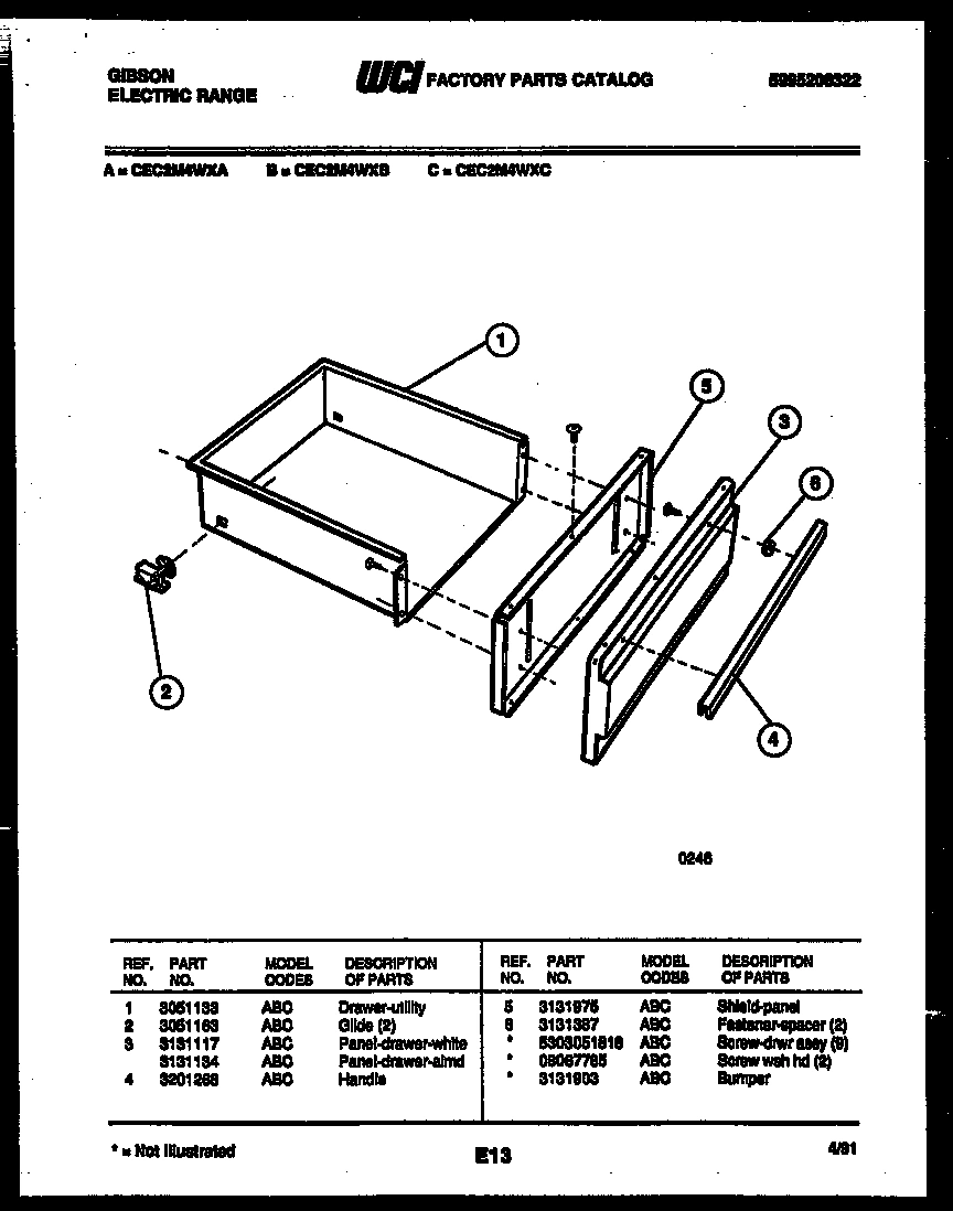 04 - CABINET PARTS