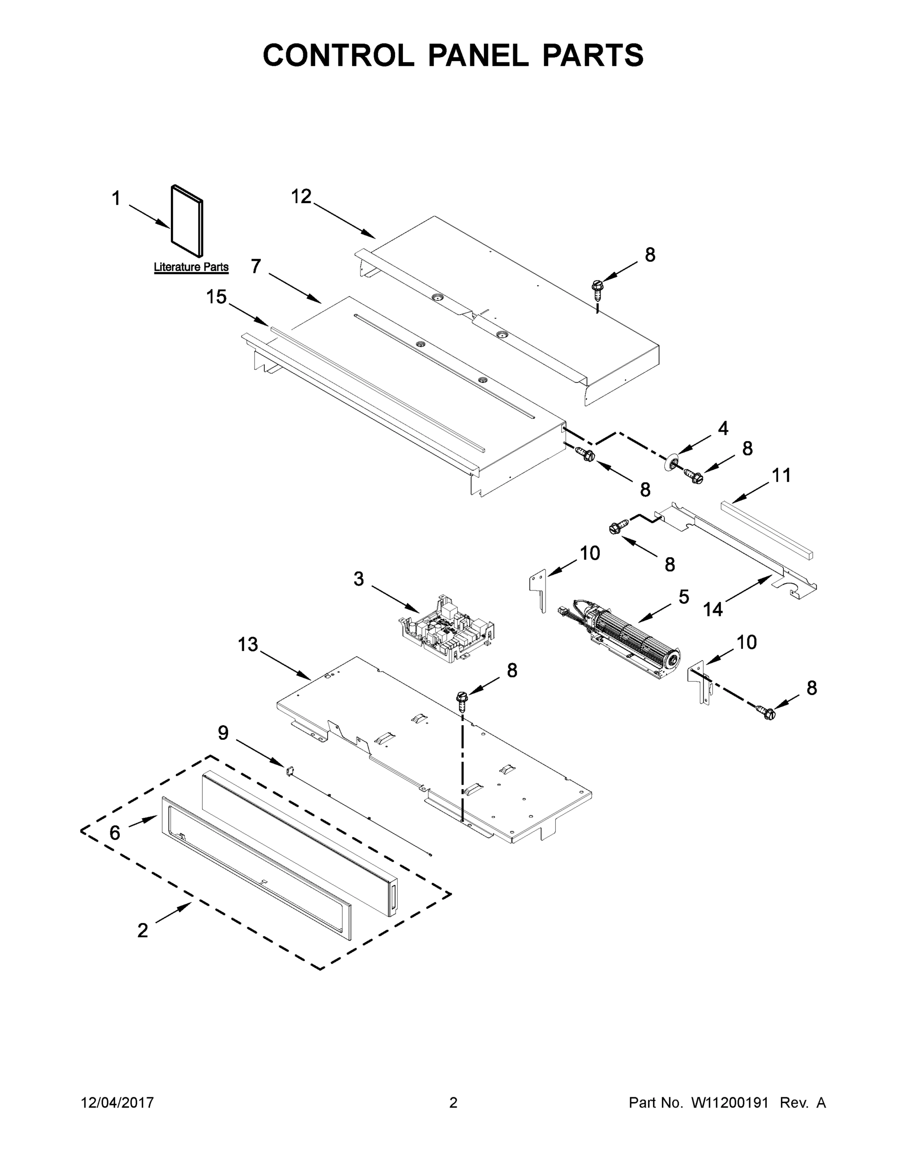 02 - CONTROL PANEL PARTS