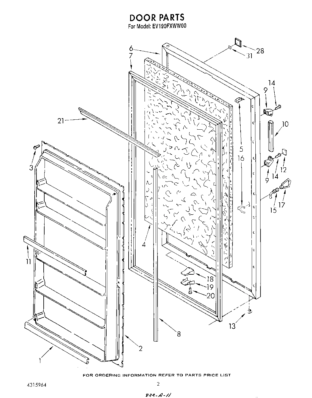 02 - DOOR , LIT/OPTIONAL