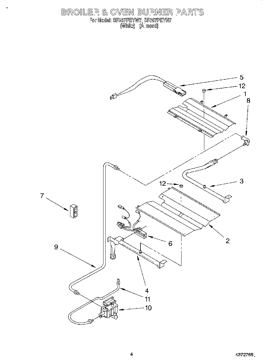 04 - BROILER AND OVEN BURNER